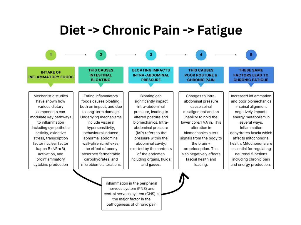 Modern project management process infographic grap — Can Chronic Pain Cause Fatigue?