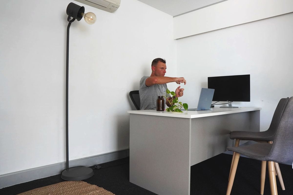 Online training session